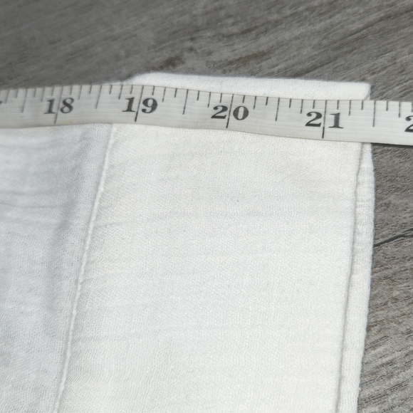 ROXY WHITE COVERUP LONG SLEEVES SIZE XL NEW WITH TAGS 100% COTTON - Picture 12 of 17